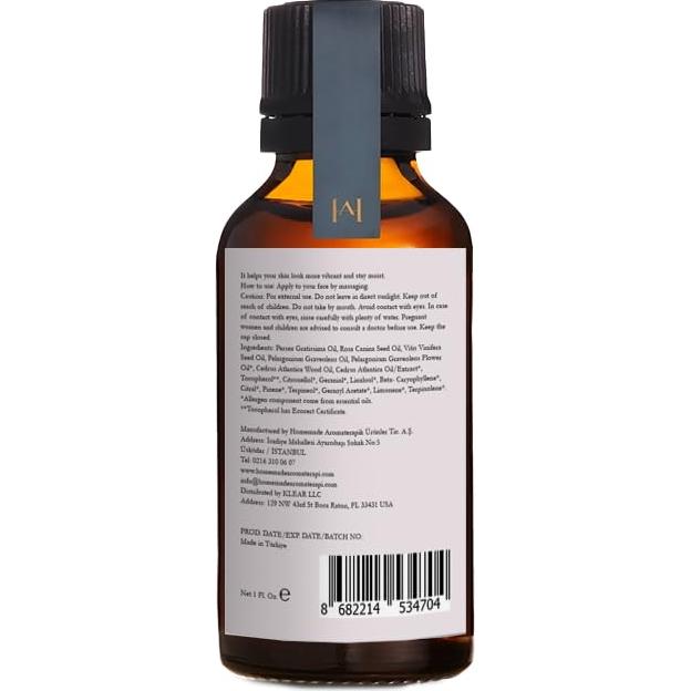 Suero Facial Hidratante Homemade Aromaterapi 29.57 ml Aceites Puro