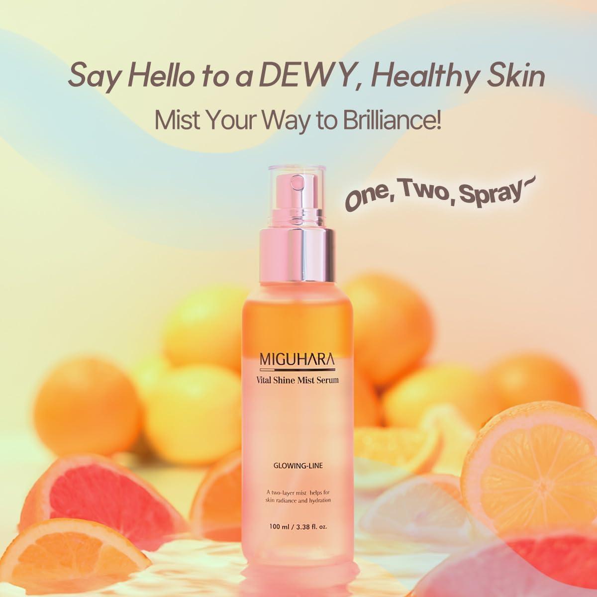 MIGUHARA Vital Shine Mist Serum 100ml - Hidratante Coreano