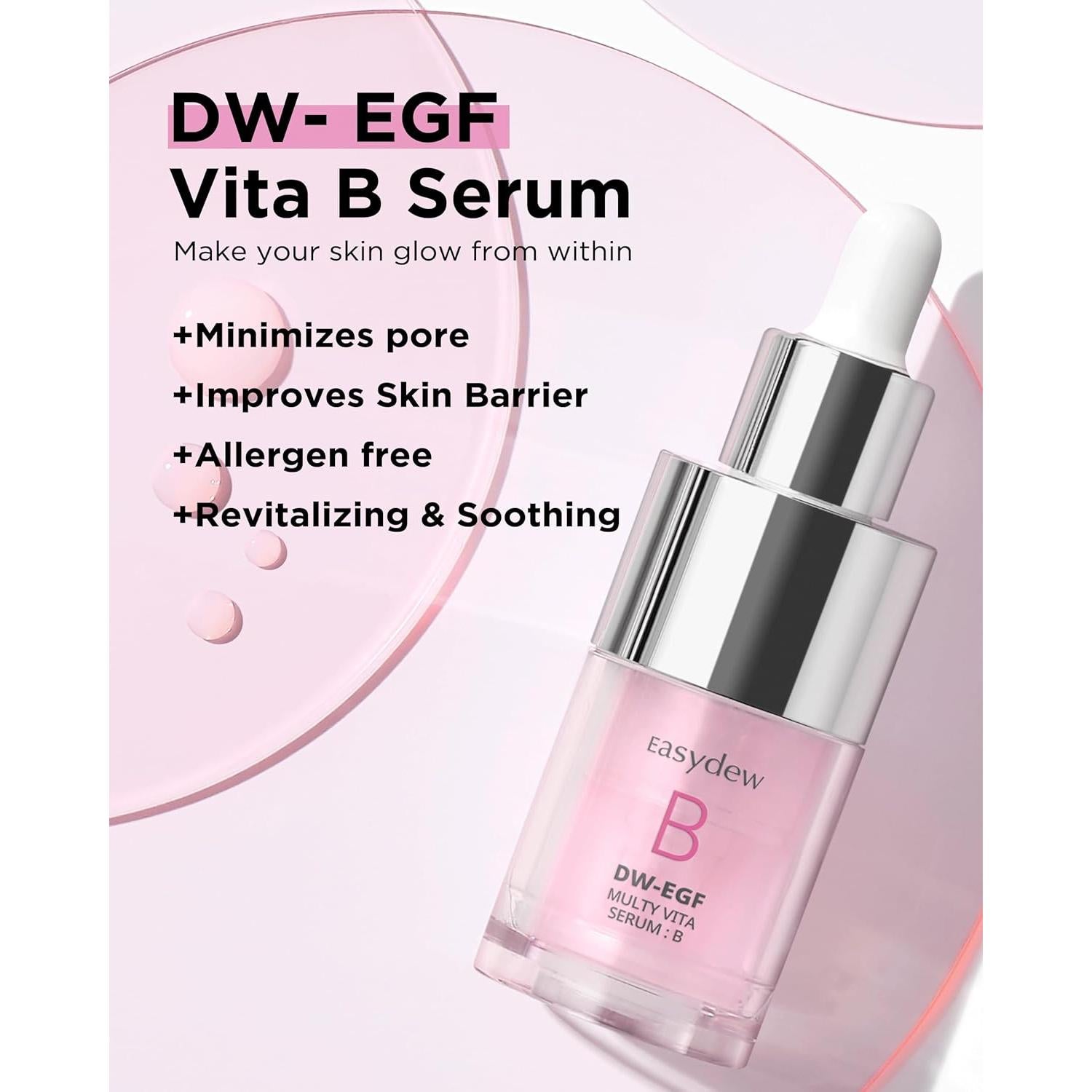 Suero Facial EASYDEW Multi Vita B 13.93 ml - Hidratante y Revitalizante