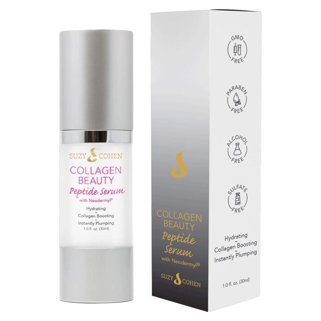 Suero de Péptidos de Belleza Suzy Cohen 30 ml - Aumento de Colágeno
