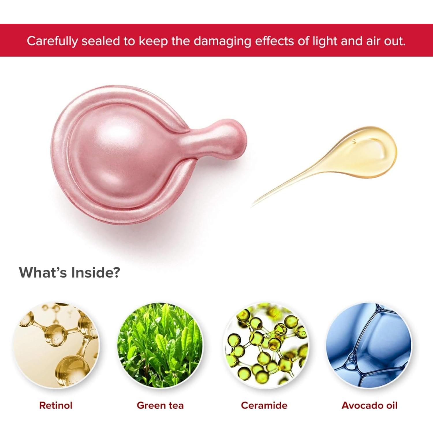 Cápsulas de Suero de Retinol Puro 2.5% Turbinne - 30 Unidades