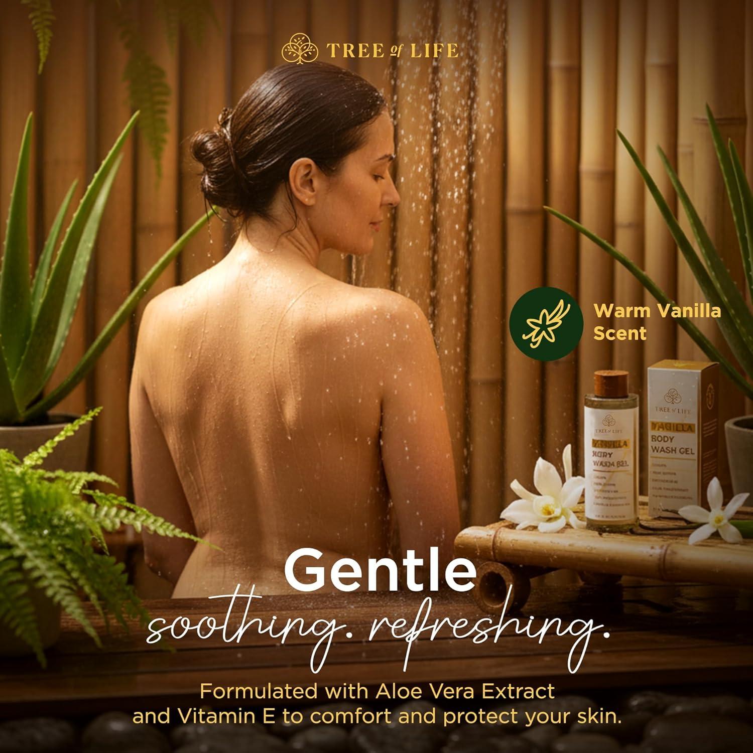 Gel de Ducha Hidratante Tree of Life 500 ml - Vainilla y Jojoba