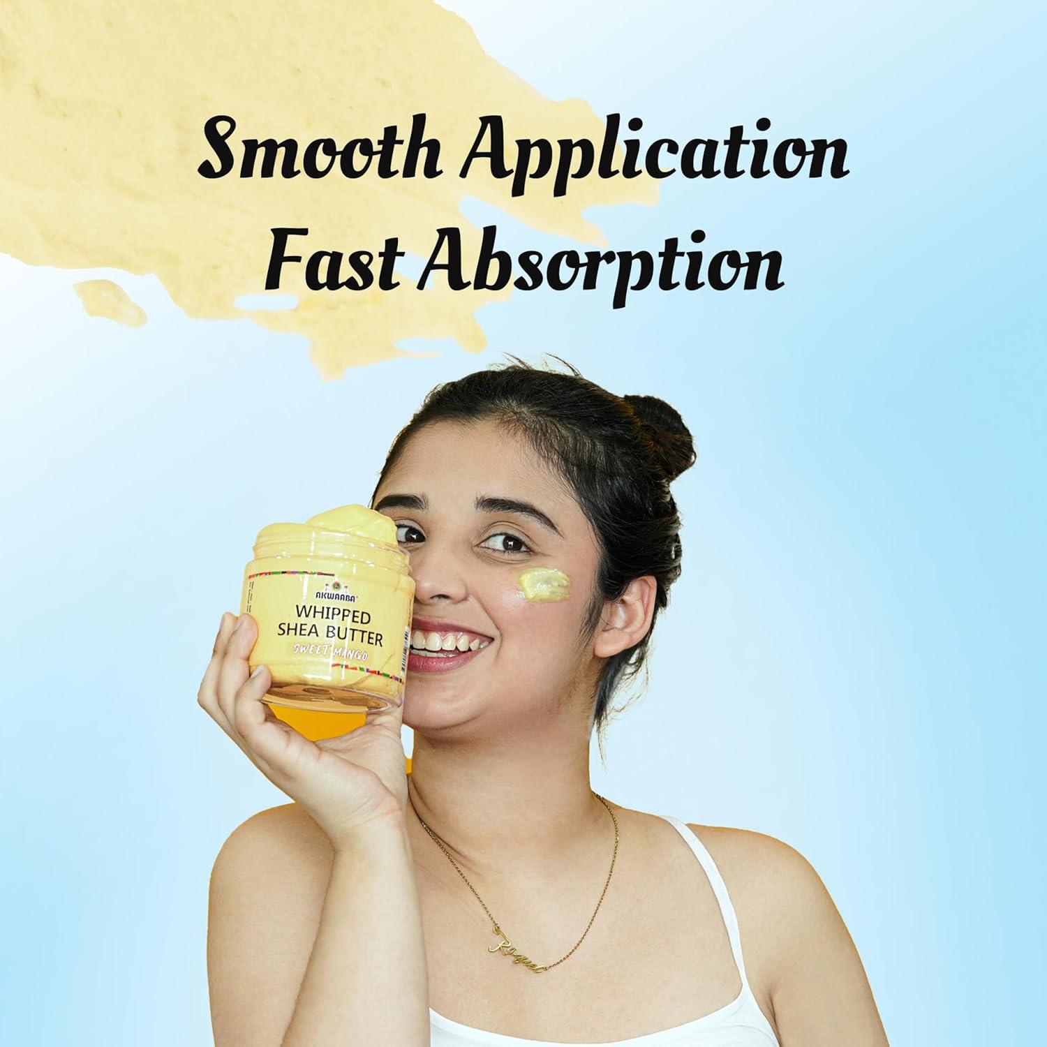 Manteca Corporal de Karité Batida AKWAABA 340g - Polvo de Talco