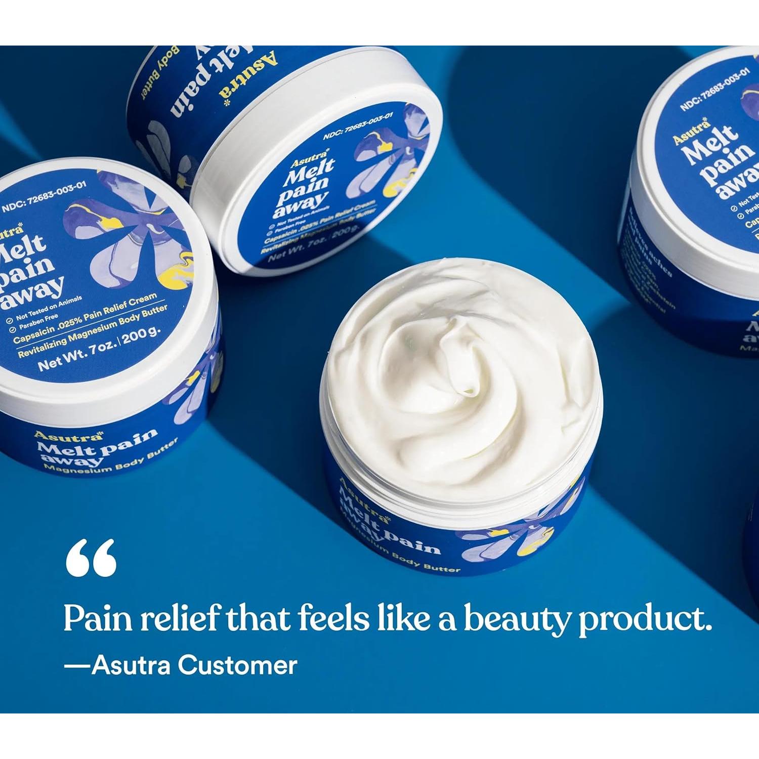 Loción Corporal ASUTRA con Magnesio y Capsaicina 198 g