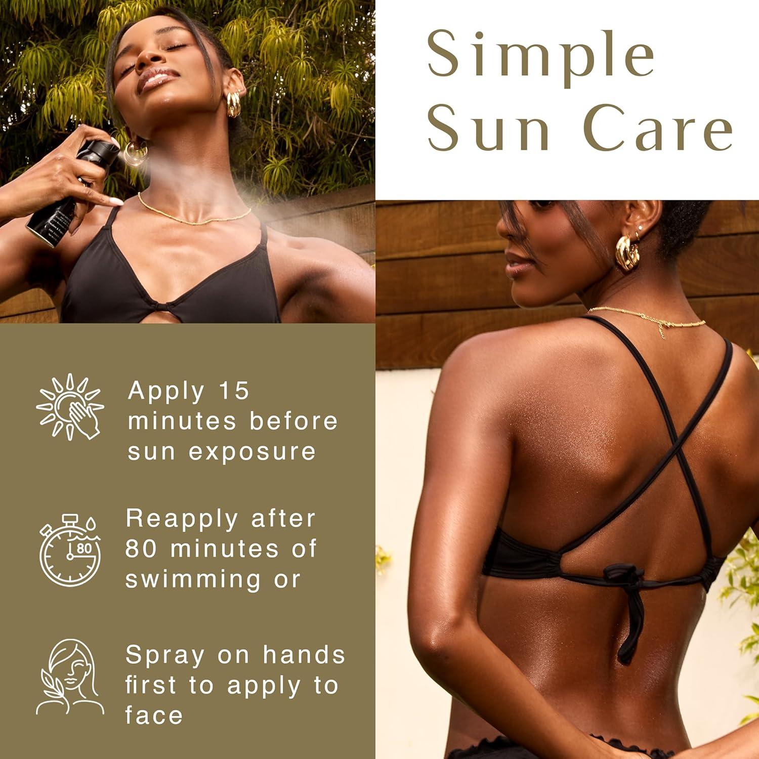 Protector Solar Black Girl SPF 30 Spray Hidratante 142g