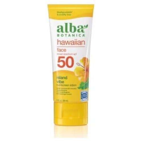 Protector Solar Facial Alba Botanica SPF 50 Sin Fragancia 85g