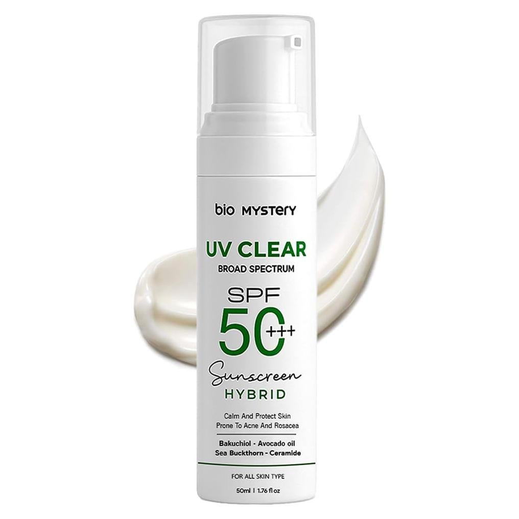 Protector Solar Facial Bio Mystery SPF 50 para Piel Grasa 50ml