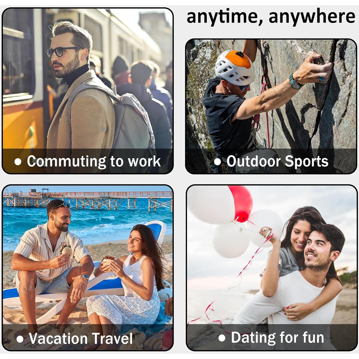 Juego de 3 Protectores Solares para Hombres SPF 90+ Hidratante