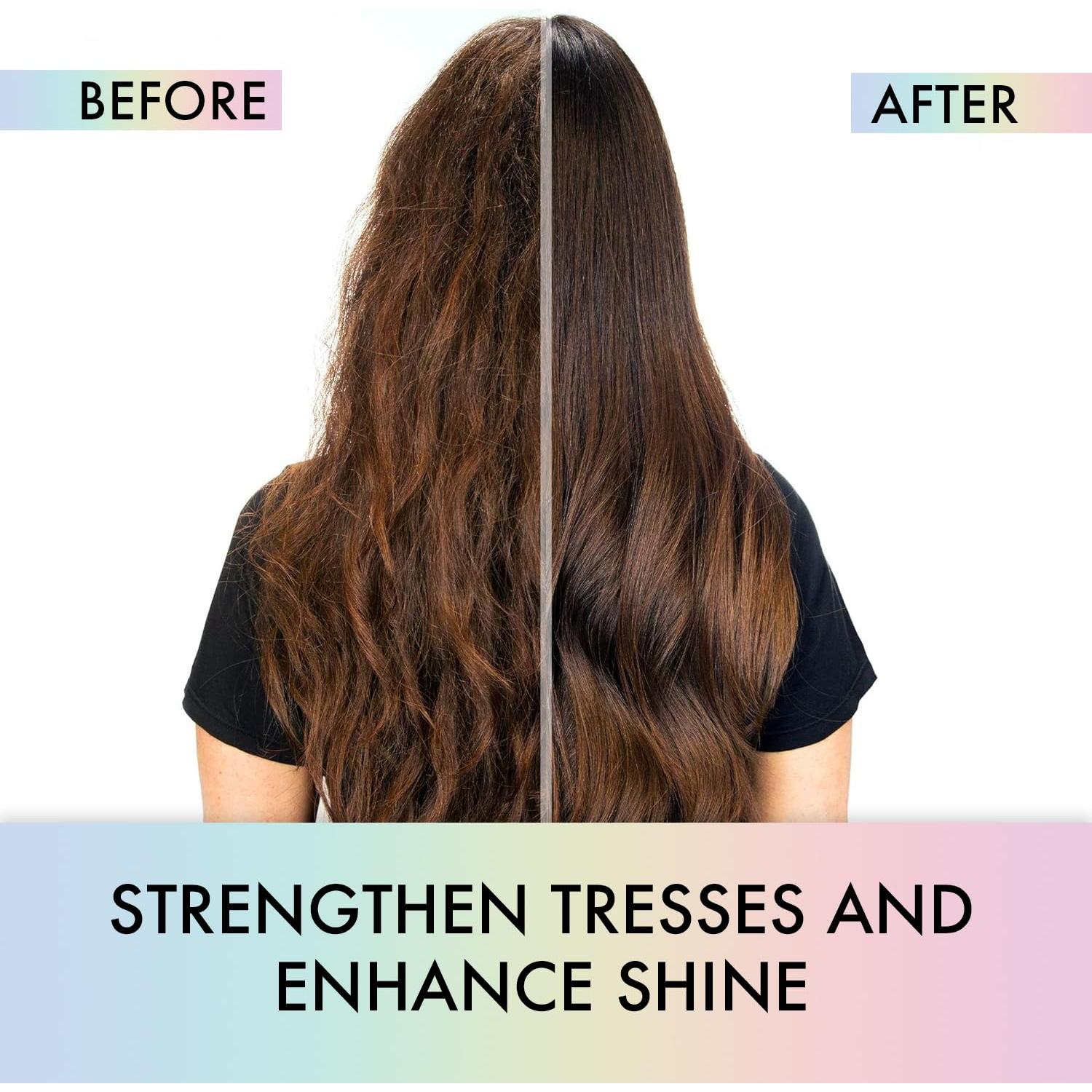 Set Trio Vegano Moehair Hi-Vibes: Champú, Acondicionador y Suero Antifrizz