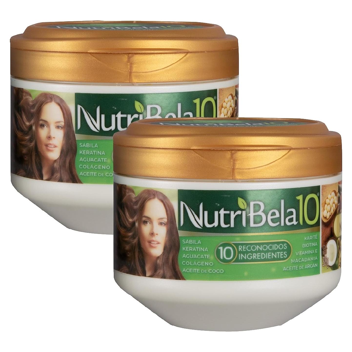 Nutribela Acondicionador y Mascarilla 298g - Cabello Dañado