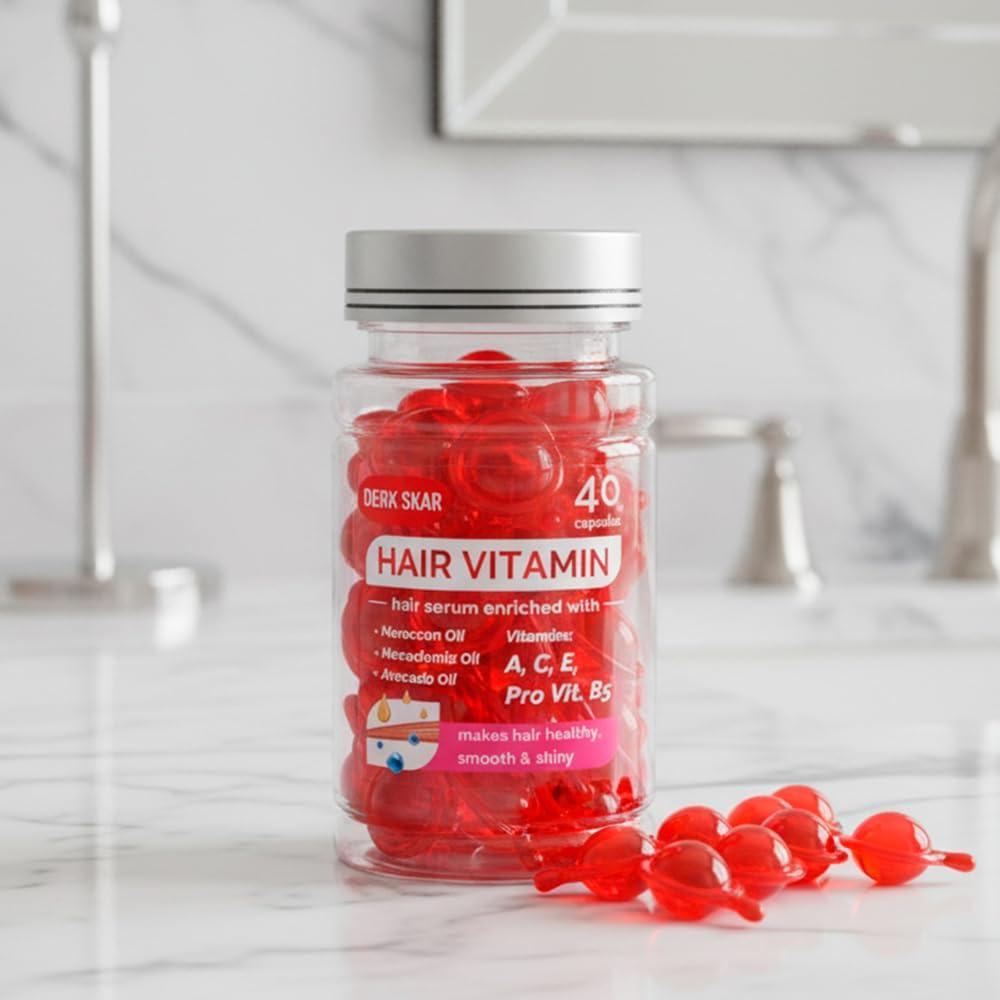 Suero para Cabello Sin Enjuague Marketer RH 40ml - Aceite de Argán, Macadamia y Aguacate