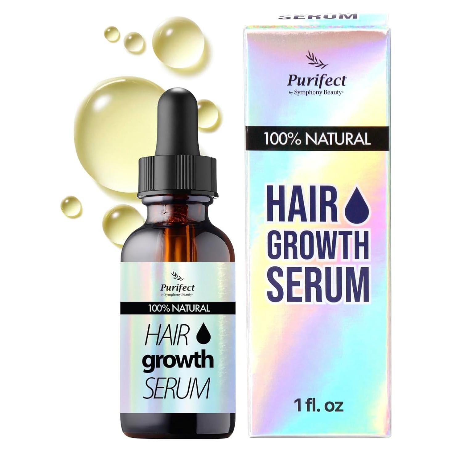 Suero de Crecimiento Capilar Purifect 29.57 ml - Fortalece y Nutre