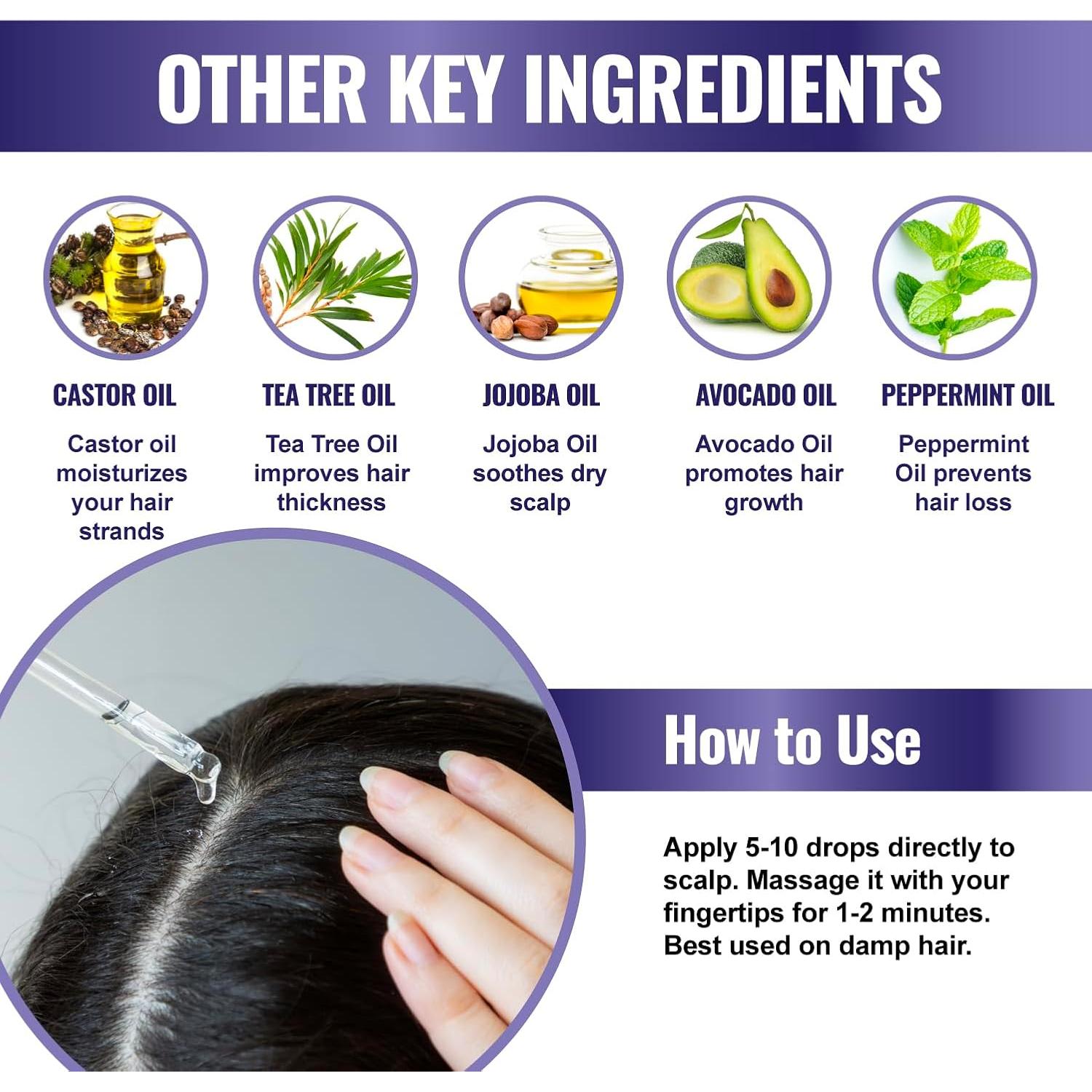 Suero de Crecimiento Capilar Purifect 29.57 ml - Fortalece y Nutre