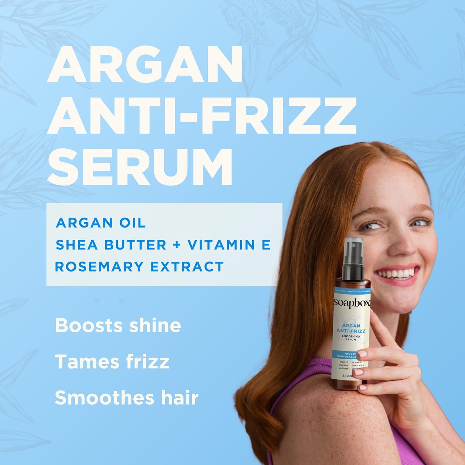 Suero Alisador Antifrizz Soapbox 148 ml - Aceite de Argán