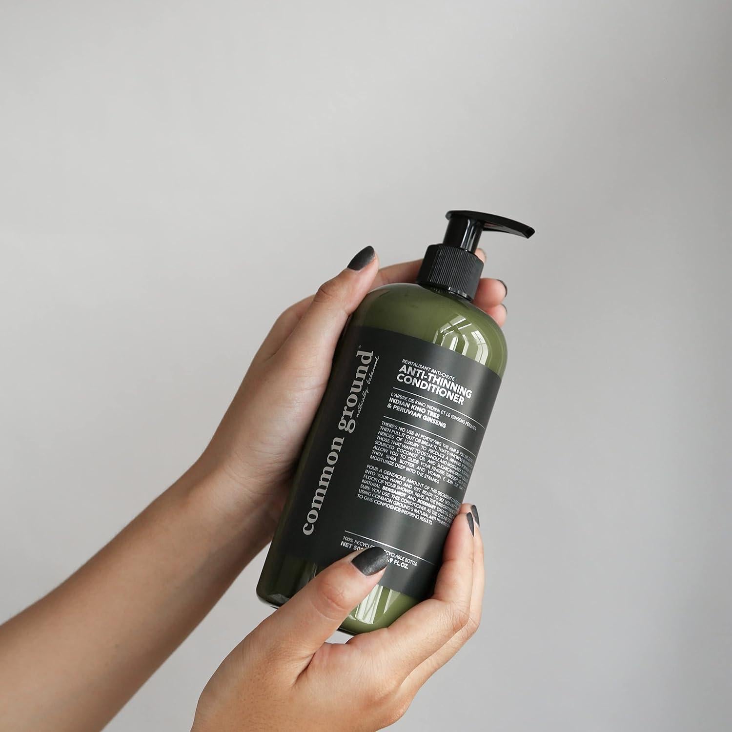 Acondicionador Natural Anti-Caída Common Ground 500ml Vegano