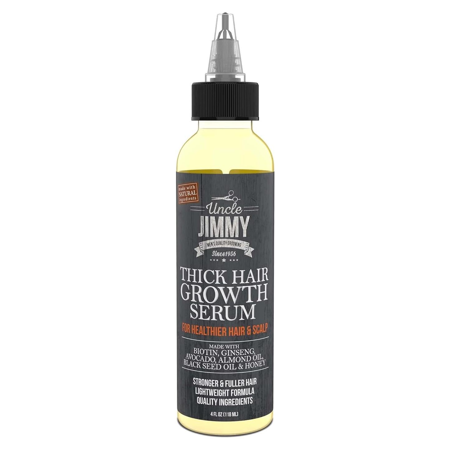 Suero para Crecimiento del Cabello Uncle Jimmy Thick 118 ml