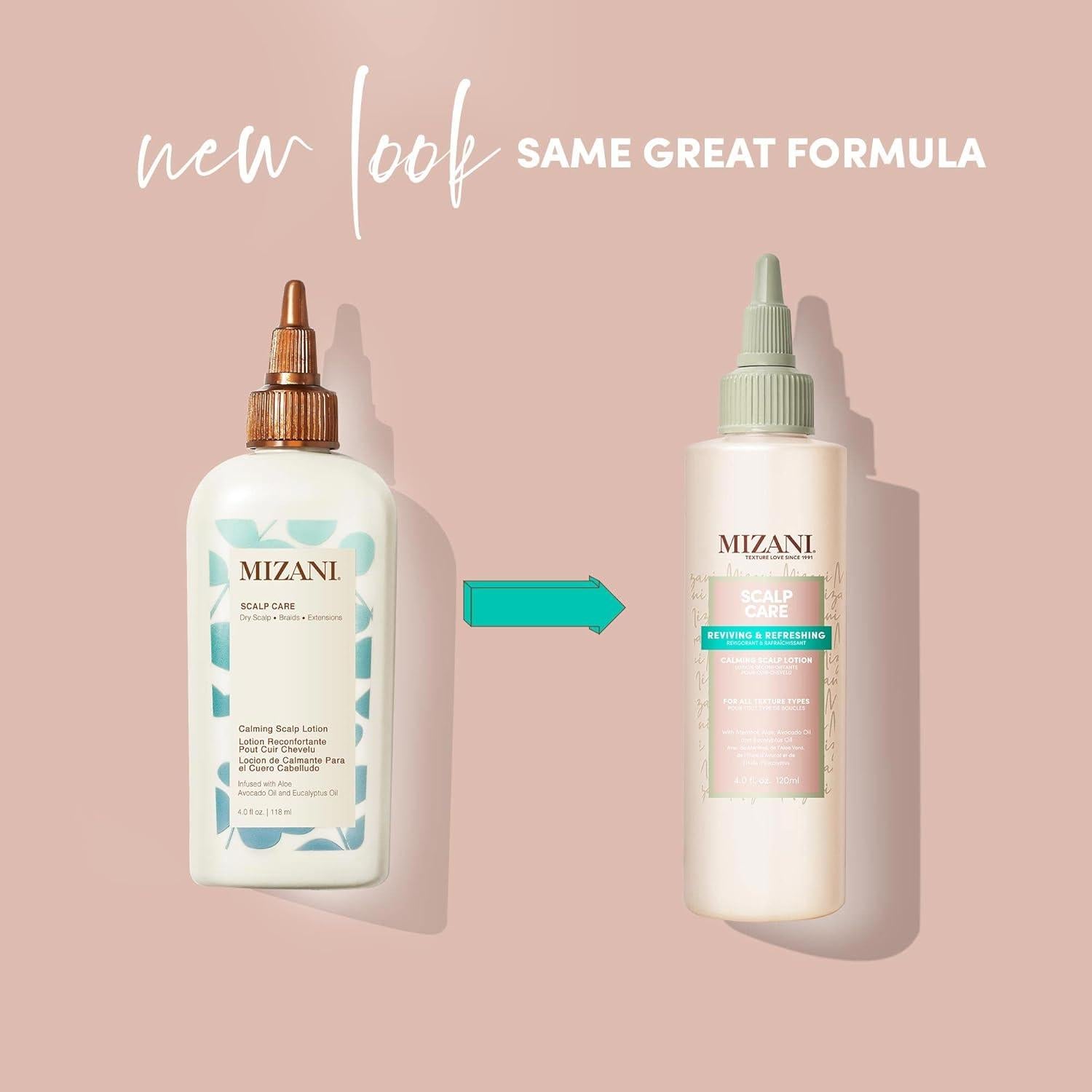 Loción Calmante para Cuero Cabelludo Mizani 132g - Anti Caspa