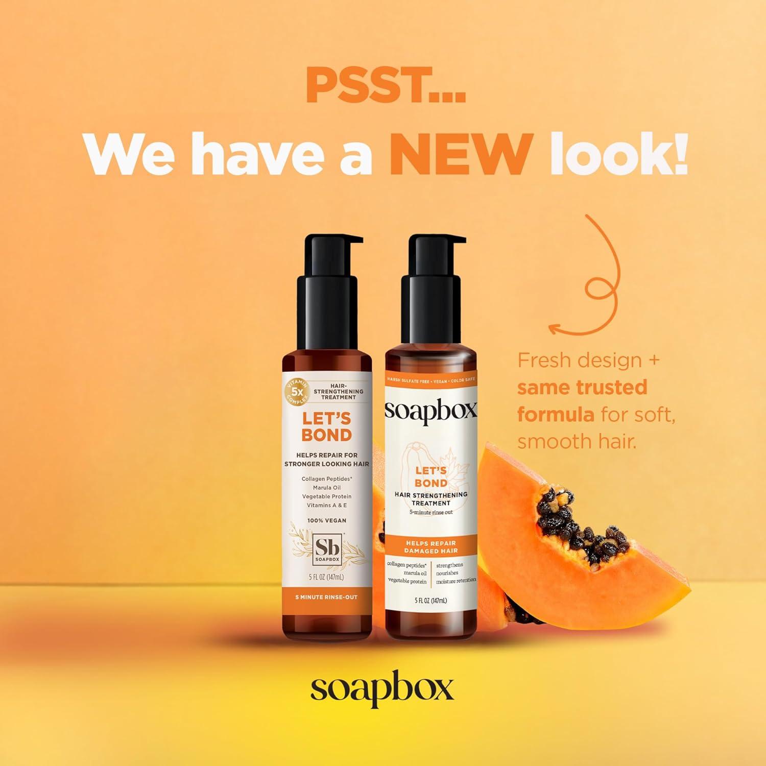 Tratamiento Capilar Let's Bond Soapbox 142 g - Repara y Nutre