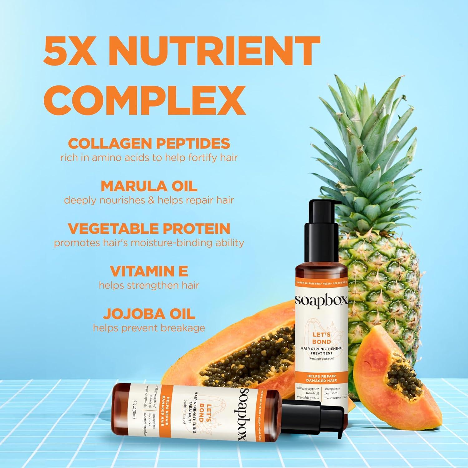 Tratamiento Capilar Let's Bond Soapbox 142 g - Repara y Nutre