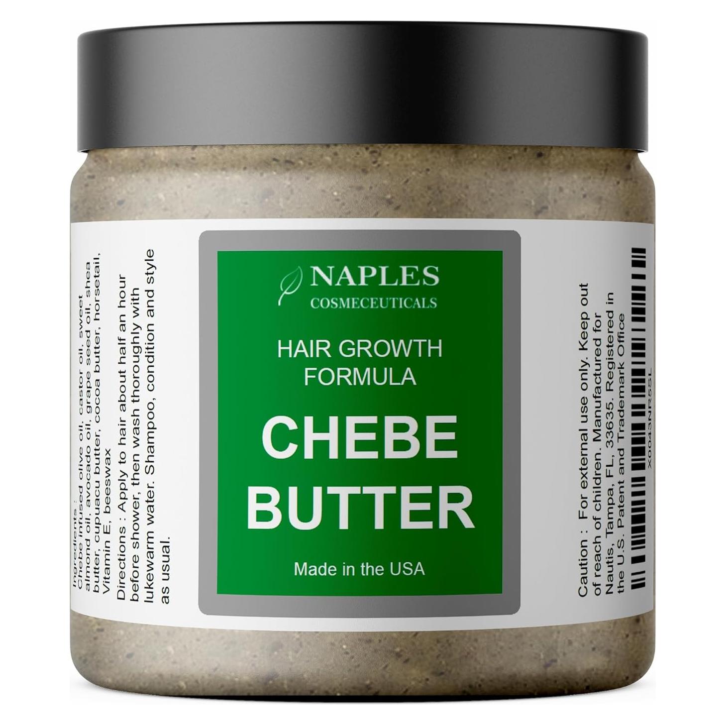 Mantequilla de Chebe Natural 227g - Fortalecedor Capilar Sin Fragancia