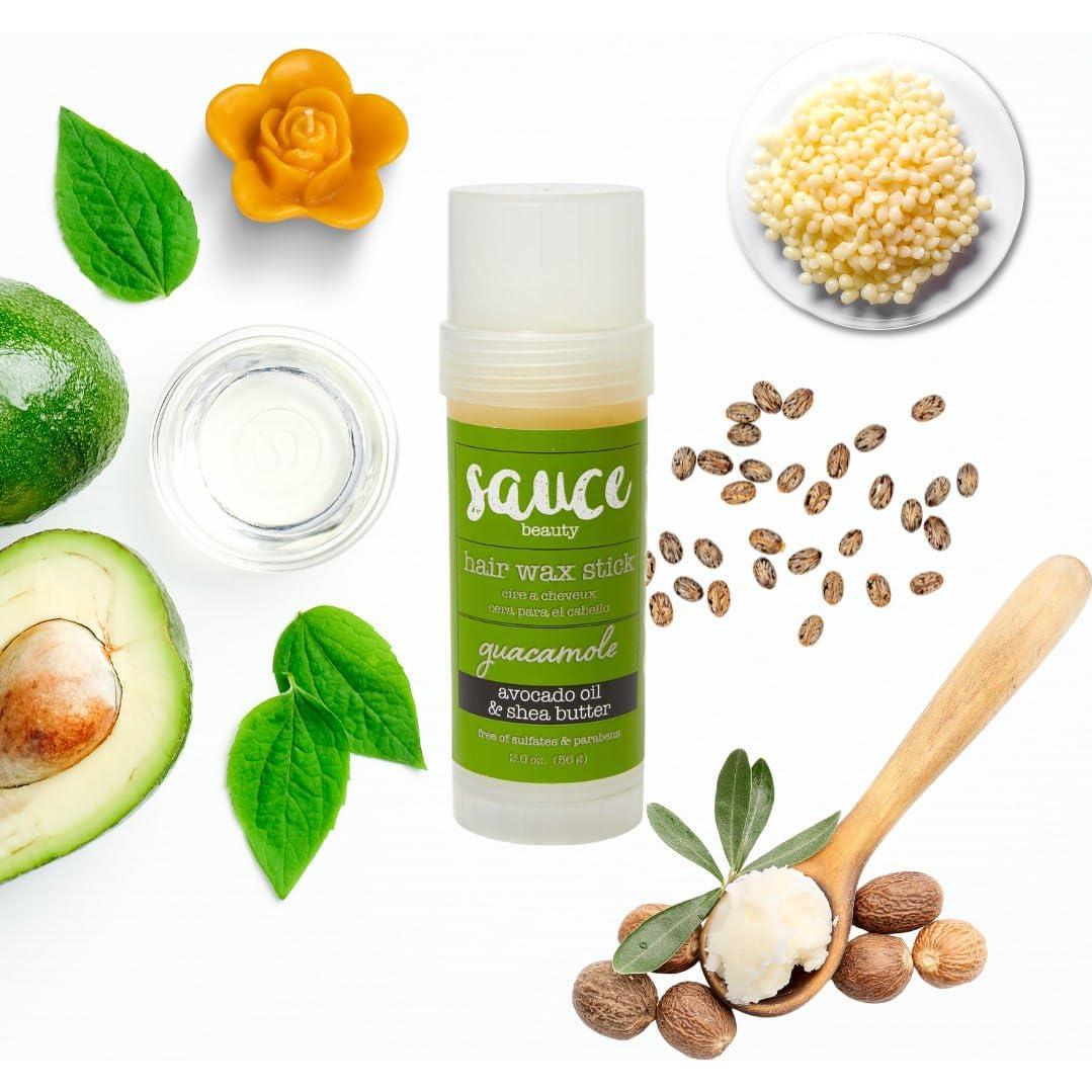Mascarilla y Barra de Cera Guacamole Sauce Beauty - Hidratación Profunda