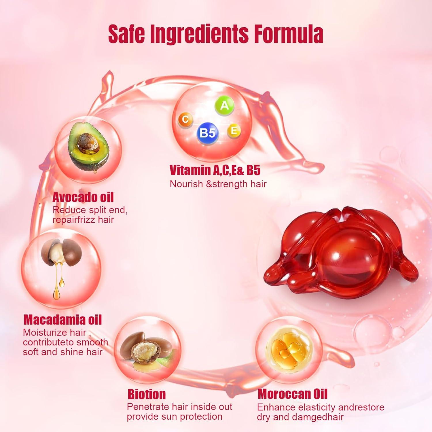 Cápsulas Suero Vitamínico para Cabello Grlgrl 50 Unidades