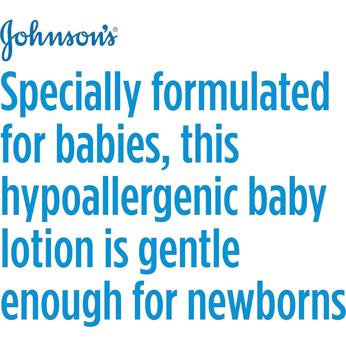 Loción Hidratante para Bebés Johnson's 800 ml Hipoalergénica