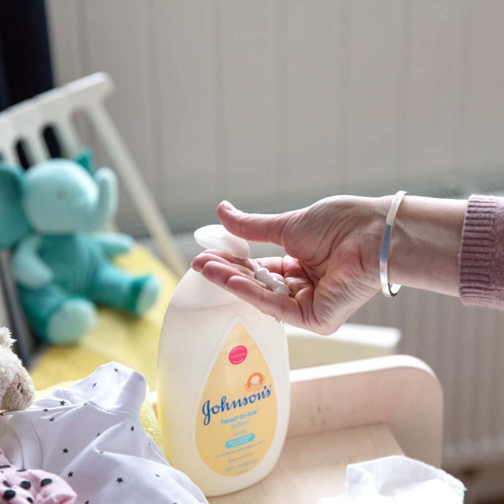 Loción Hidratante para Bebés Johnson's 800 ml Hipoalergénica