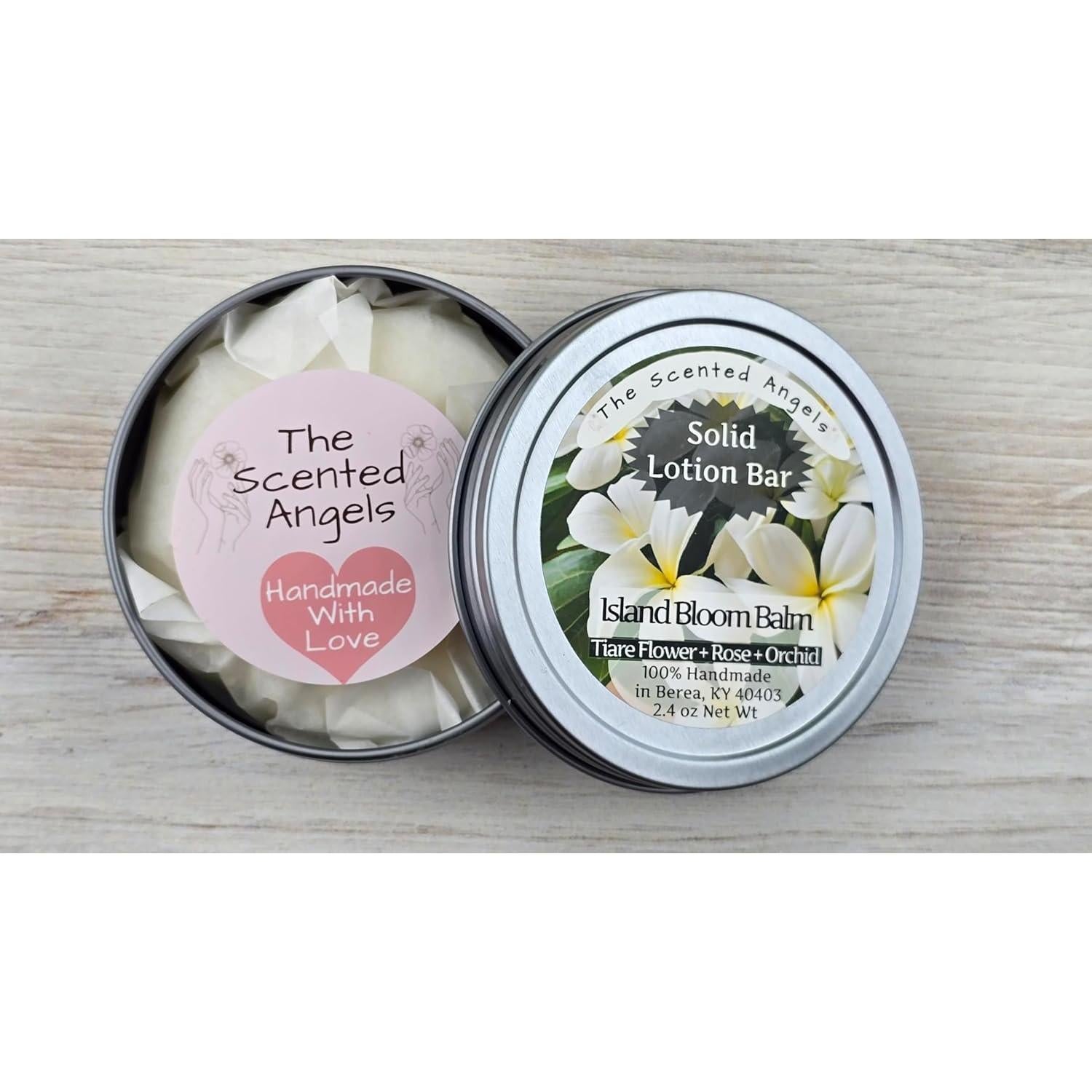 Barra de Loción Sólida The Scented Angels Island Bloom 68g