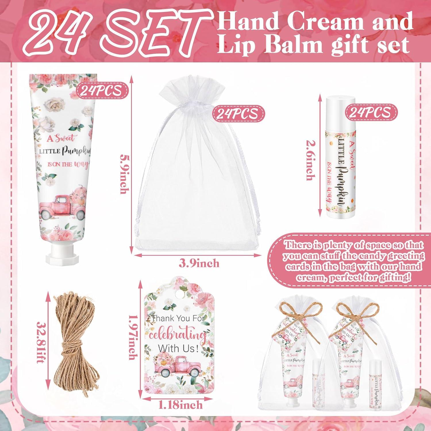 Set de Crema de Manos y Bálsamo Labial Dansib 24 Piezas