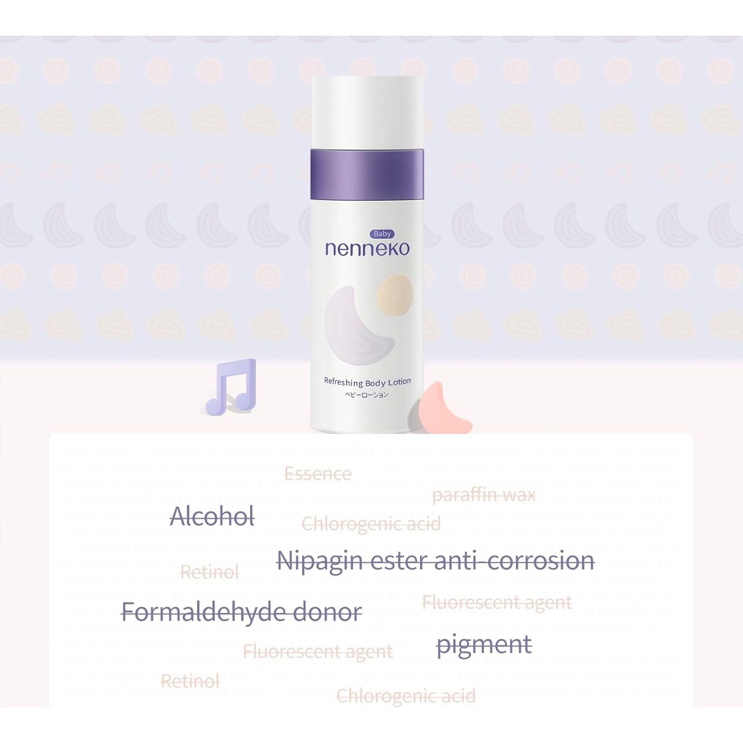 Polvo para Bebés NENNEKO 185g - Natural, Sin Talco, Hidratante