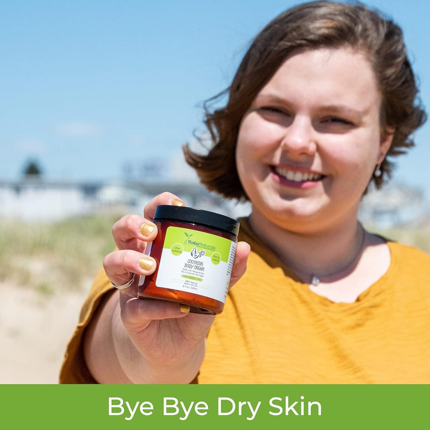 Crema Hidratante Sin Fragancia RaGaNaturals 236 ml - 100% Natural