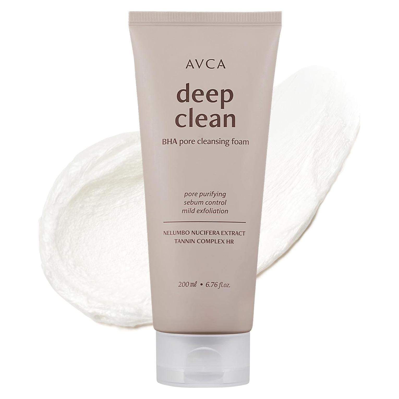 AVCA BHA Espuma Limpiadora Facial 200ml - Cuidado Piel Grasa