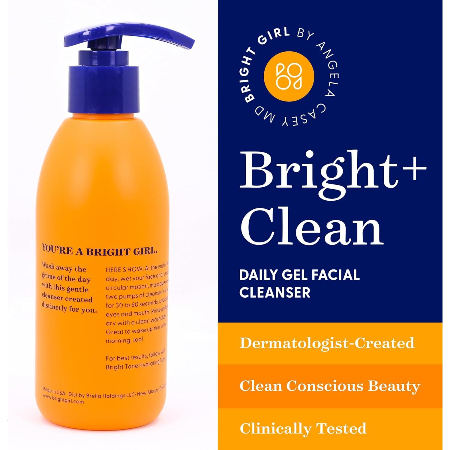 Gel Limpiador Facial Chica Brillante 200g - Dermatóloga Angela Casey