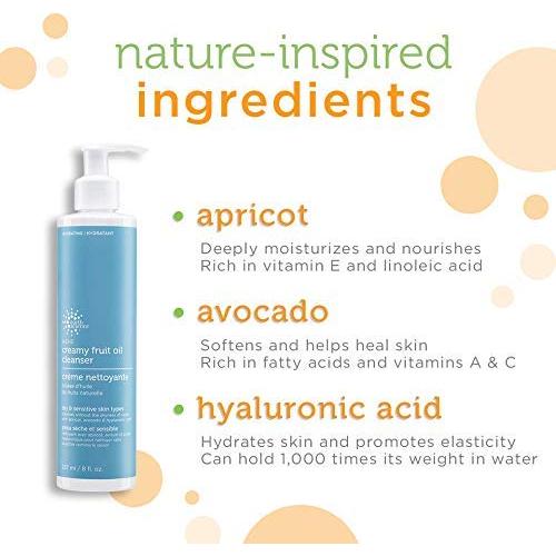 Limpiador Facial Cremoso Ciencia de la Tierra 236.6 ml Piel Seca/Sensible