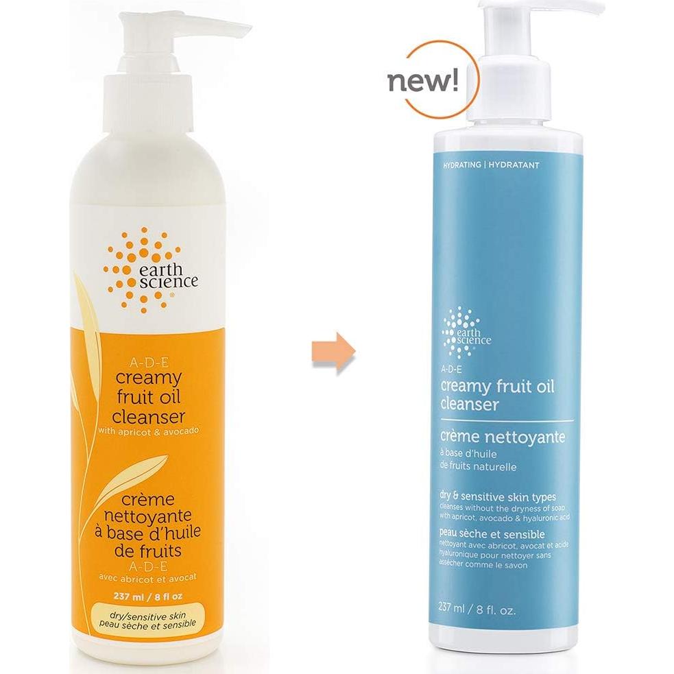 Limpiador Facial Cremoso Ciencia de la Tierra 236.6 ml Piel Seca/Sensible