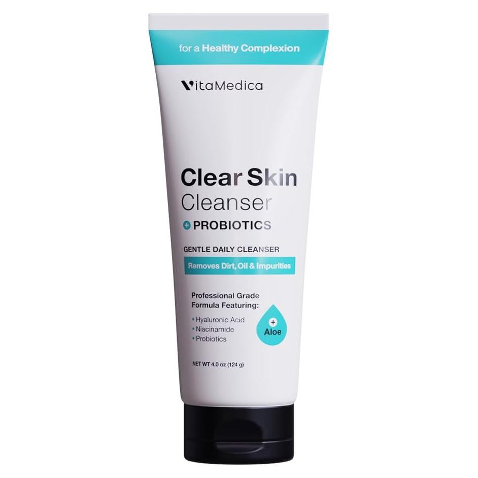 Gel Limpiador Facial Espumoso VitaMedica 118 ml - Probiotico