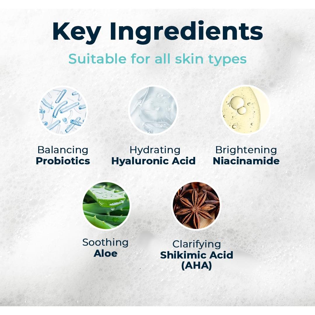 Gel Limpiador Facial Espumoso VitaMedica 118 ml - Probiotico