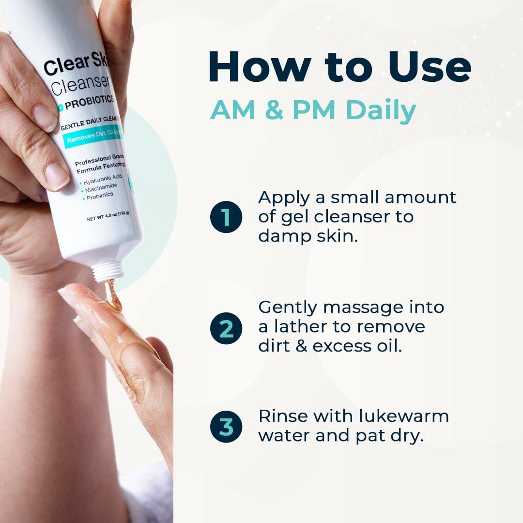 Gel Limpiador Facial Espumoso VitaMedica 118 ml - Probiotico