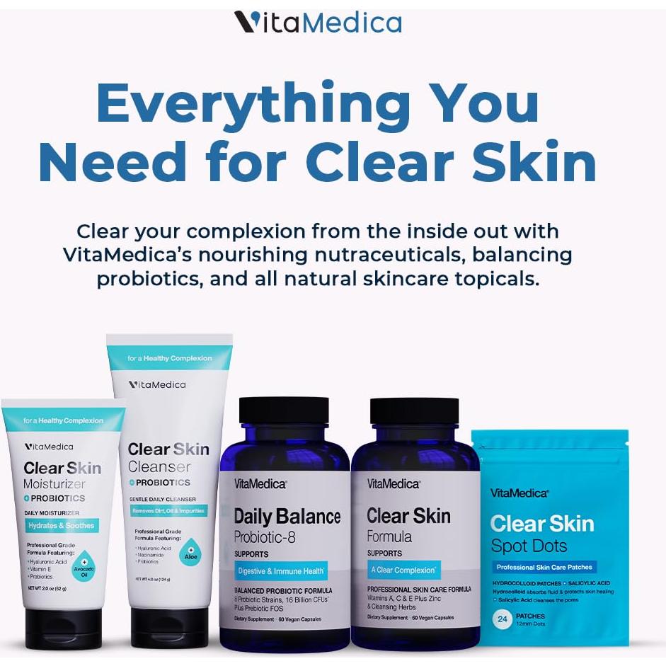 Gel Limpiador Facial Espumoso VitaMedica 118 ml - Probiotico