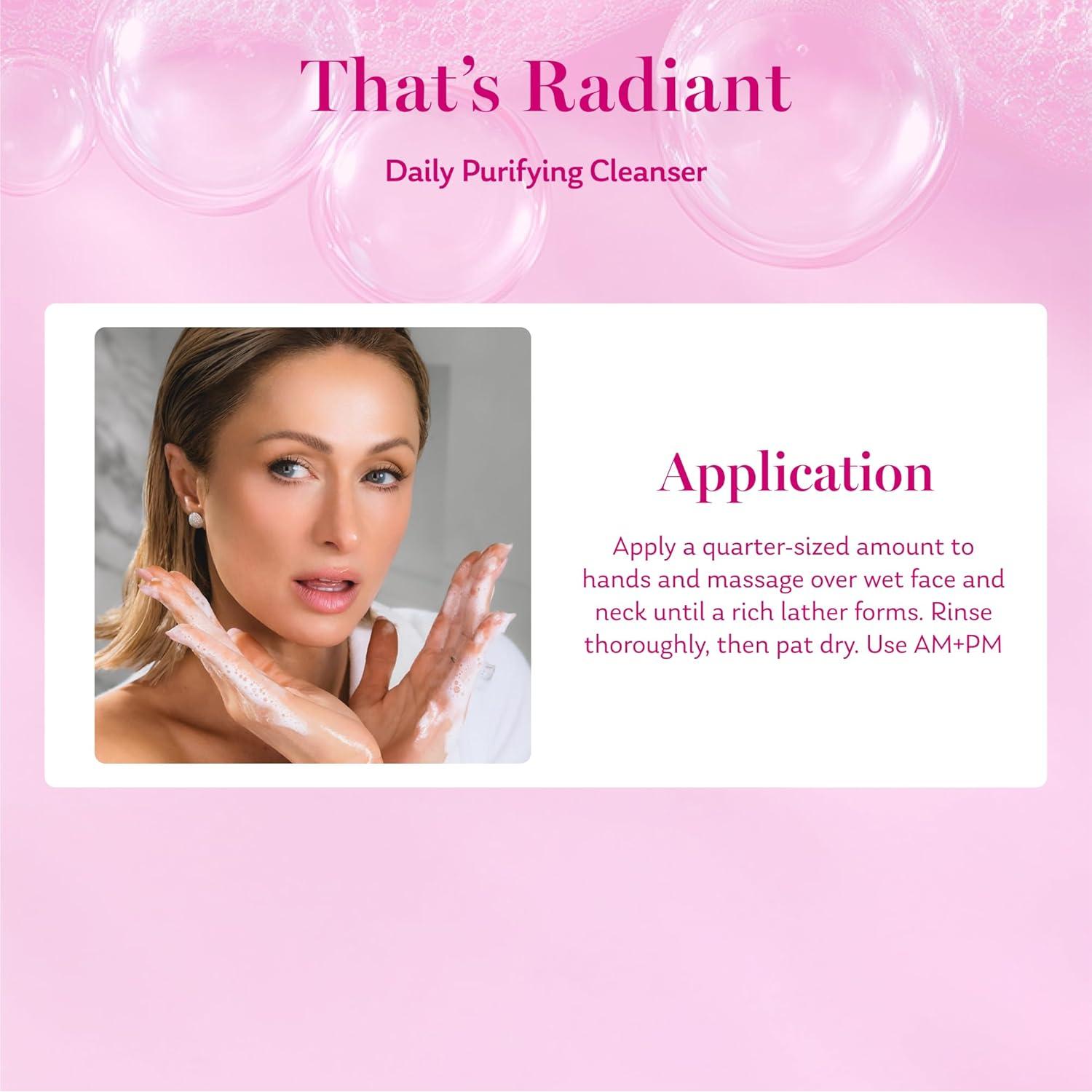 Limpiador Facial Diario Parivie Eso es Radiante 148 ml - Gel-a-Crema con BHA y Ceramidas