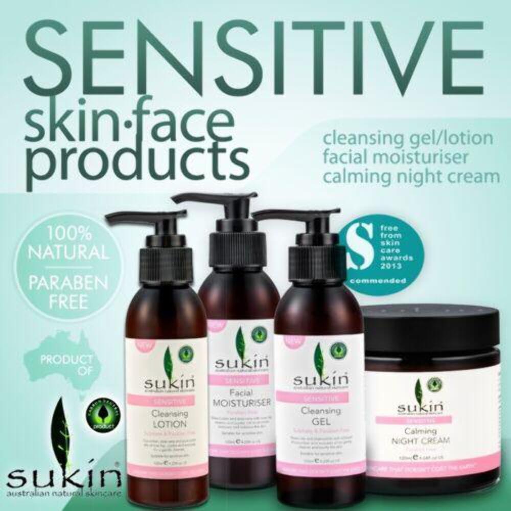 Hidratante Facial Sukin 120ml Piel Sensible Natural