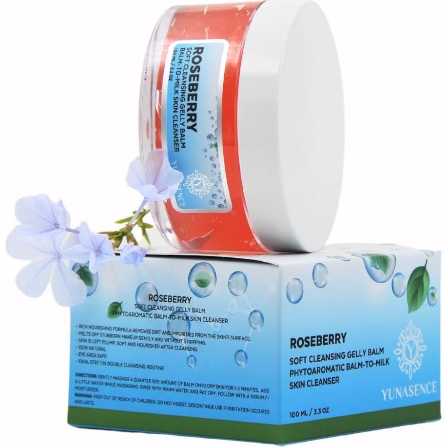 YUNASENCE Bálsamo Limpiador Suave Gel 85g para Piel Seca