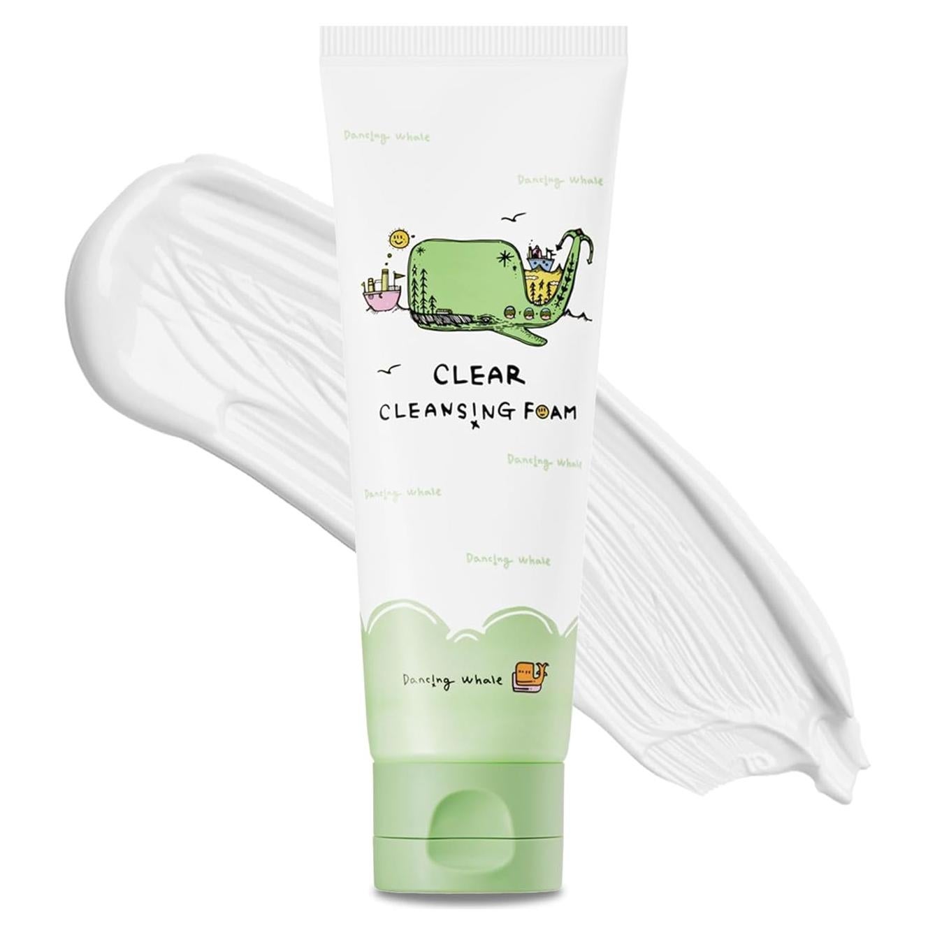 Espuma Limpiadora Suave Dancing Whale 120ml - Piel Clara