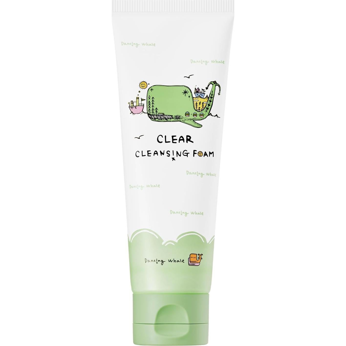 Espuma Limpiadora Suave Dancing Whale 120ml - Piel Clara