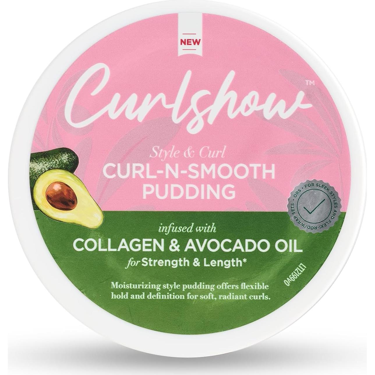 Pudding Curl N Smooth ORS 340g - Aceite de Oliva y Colágeno