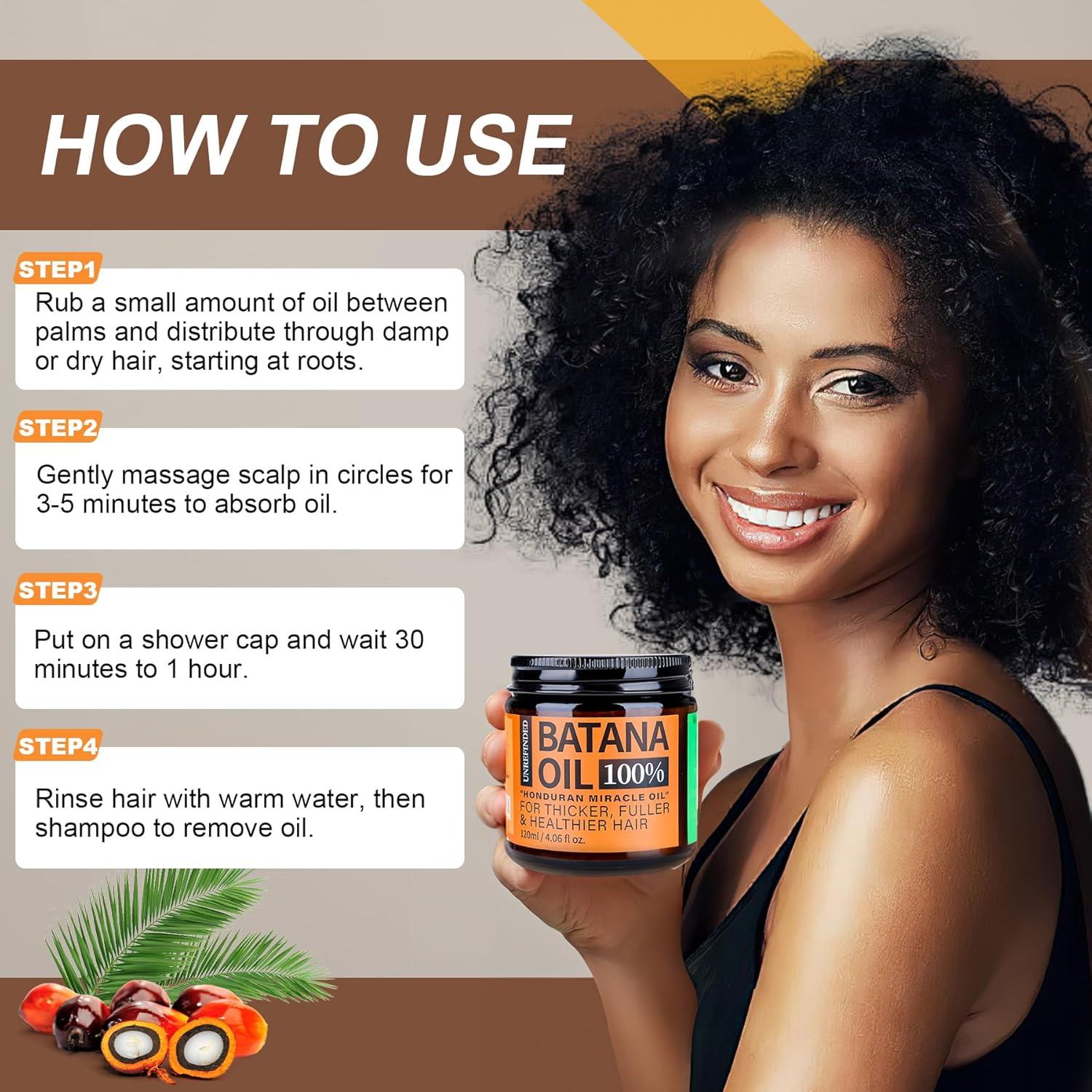 Aceite de Batana Crudo WEEMOTD 120 ml - Crecimiento Cabello