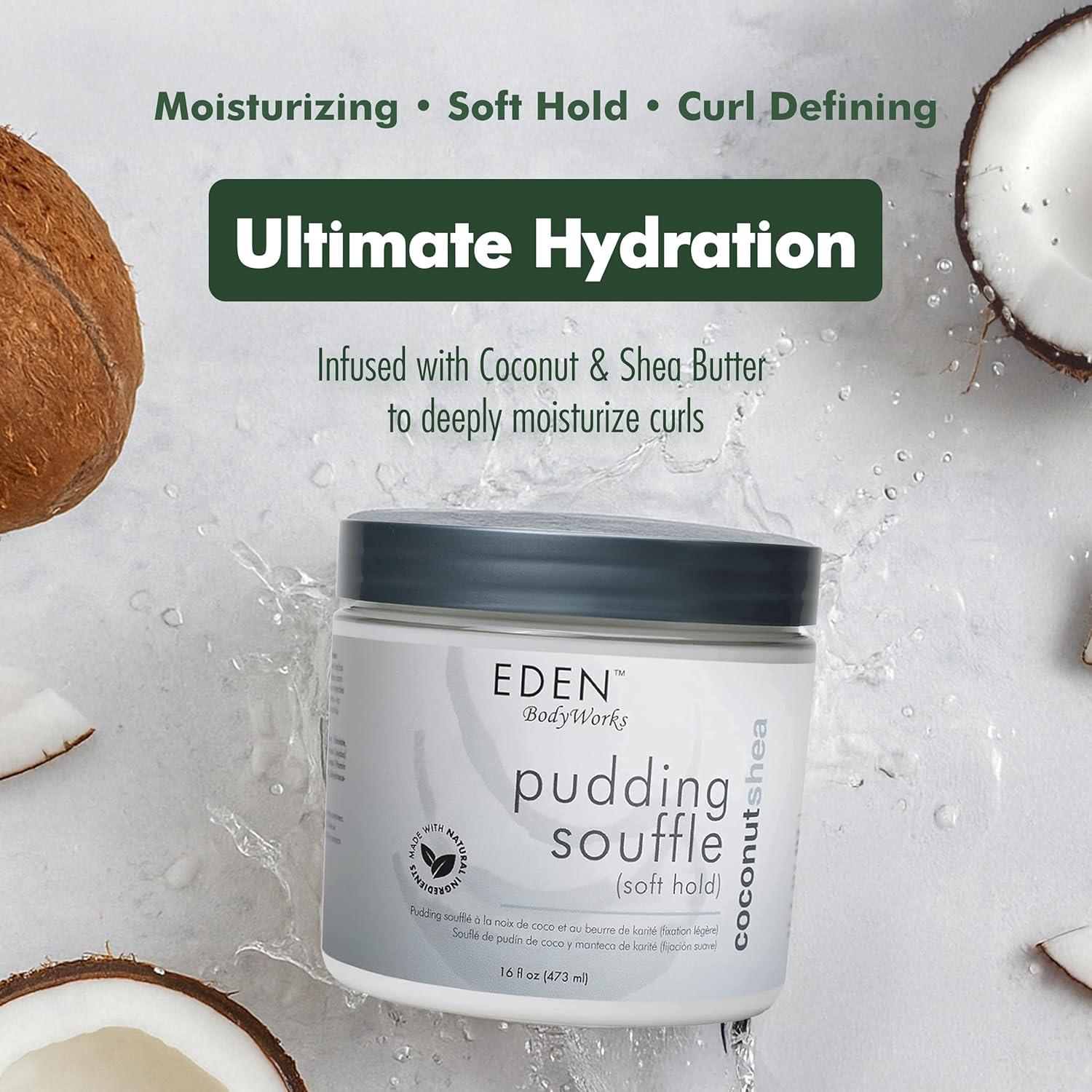 Crema Definidora de Rizos EDEN BodyWorks 453.6 g Coco y Karité