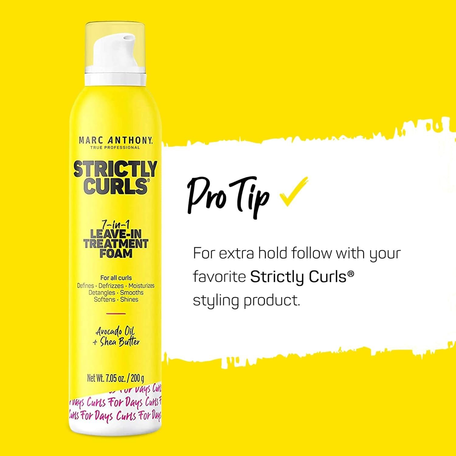 Espuma Tratamiento Sin Enjuague Marc Anthony 200 g Rizos