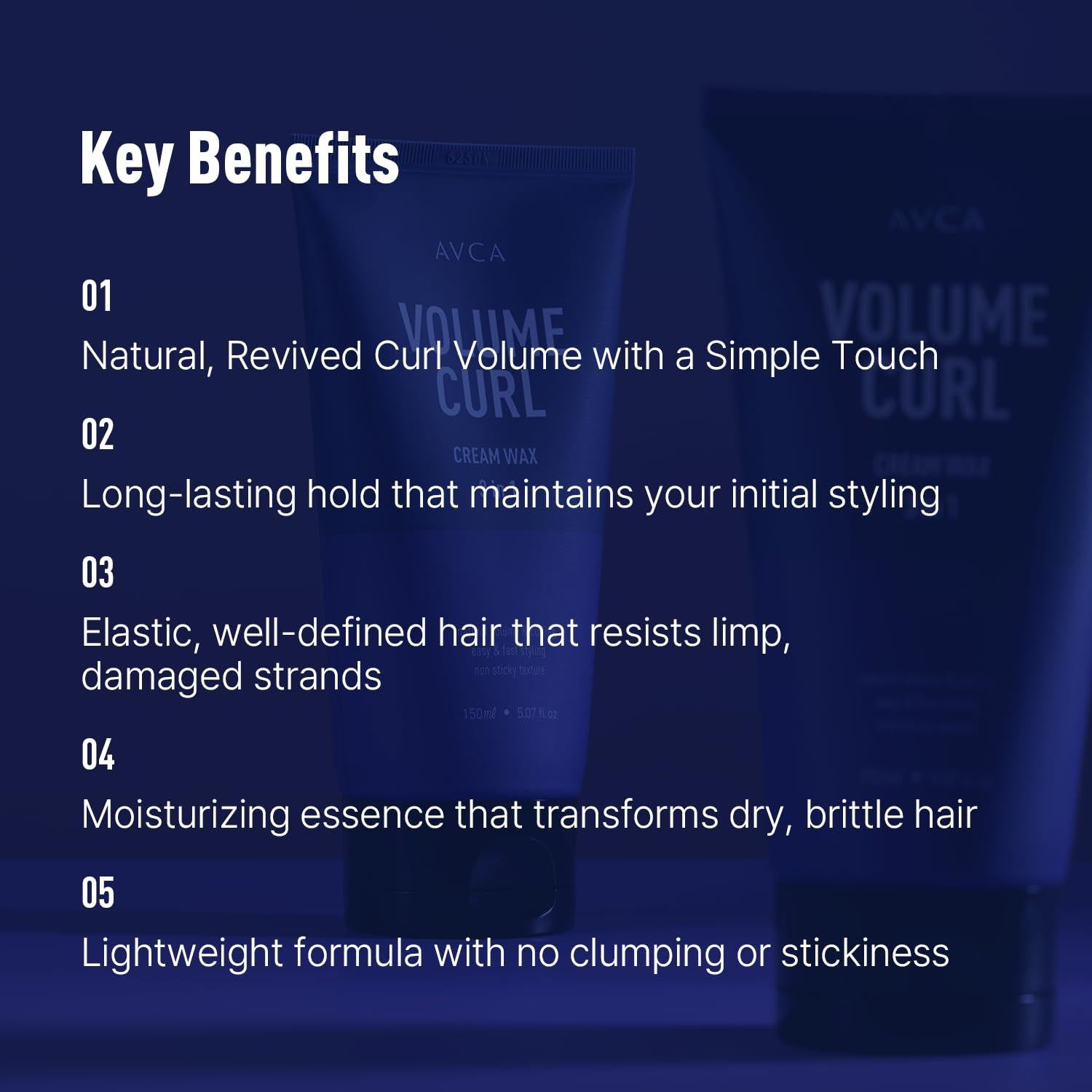 Crema de Volumen AVCA 3 en 1 para Rizos 150ml Control Frizz